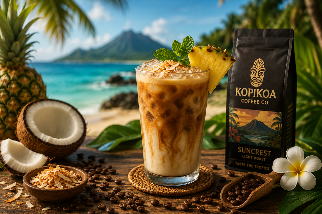 Tropical Paradise Iced Coffee
