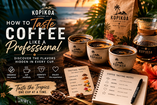 Taste Coffee Like a Professional