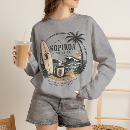 Kopikoa Surf – Unisex Crewneck Sweatshirt