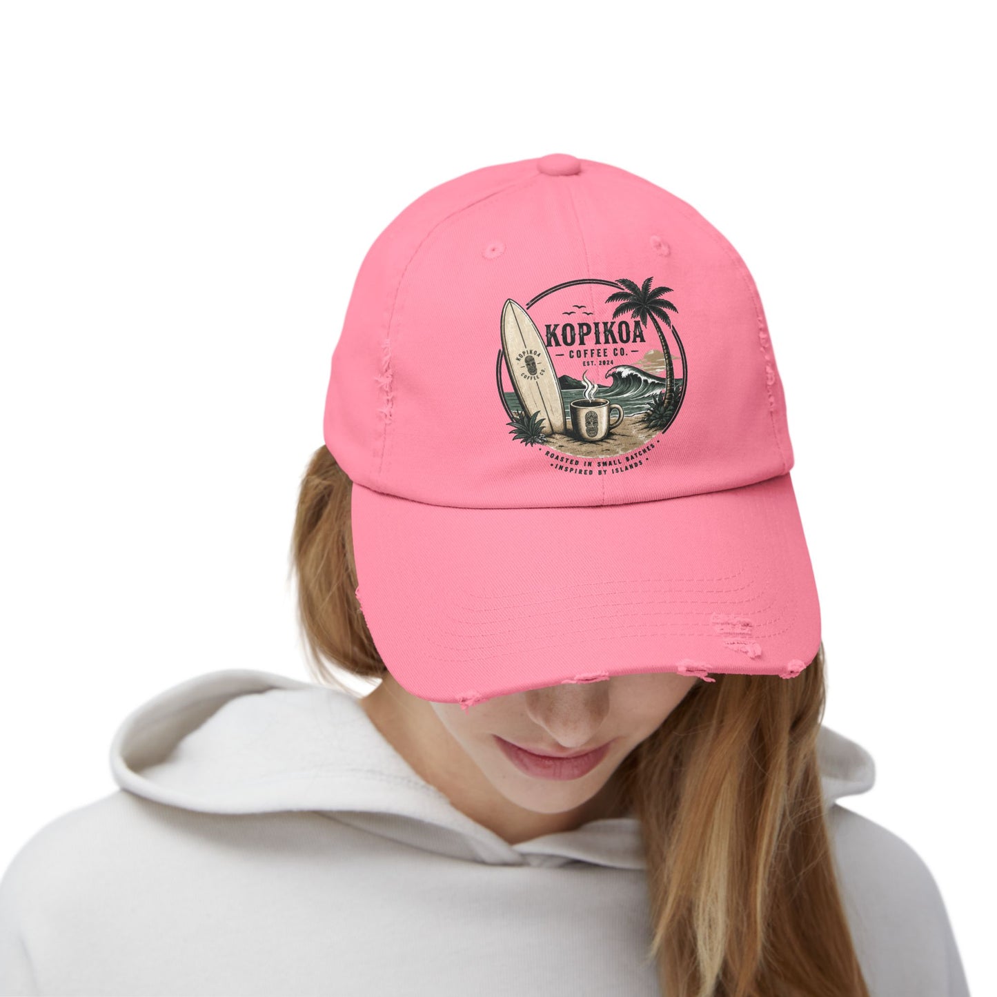 Kopikoa Surf – Unisex Distressed Hat