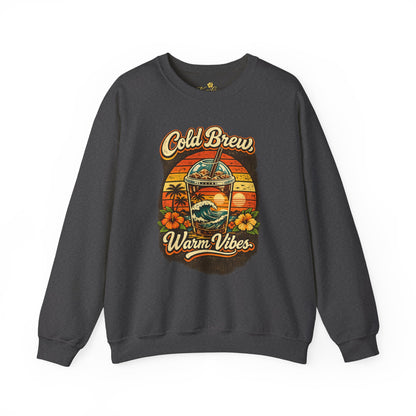 Kopikoa Cold Brew Warm Vibes – Unisex Crewneck Sweatshirt