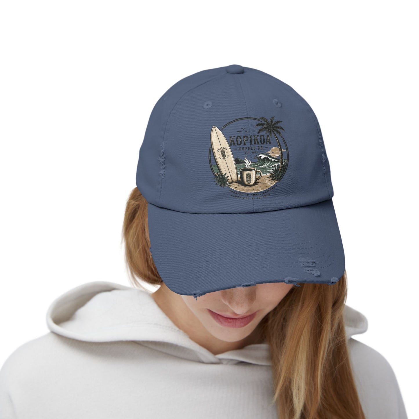 Kopikoa Surf – Unisex Distressed Hat