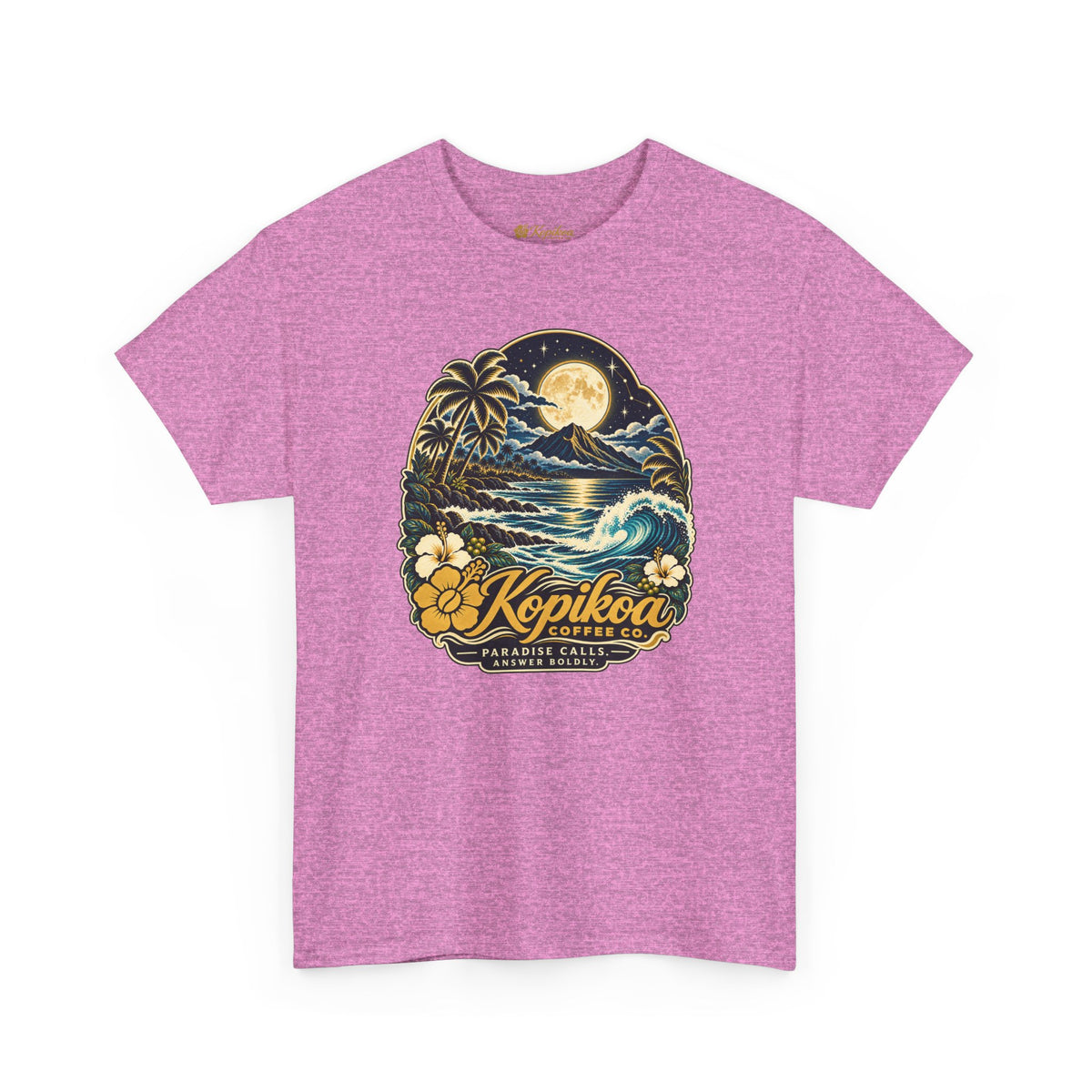 Kopikoa Moonlit Hawaiian Tee