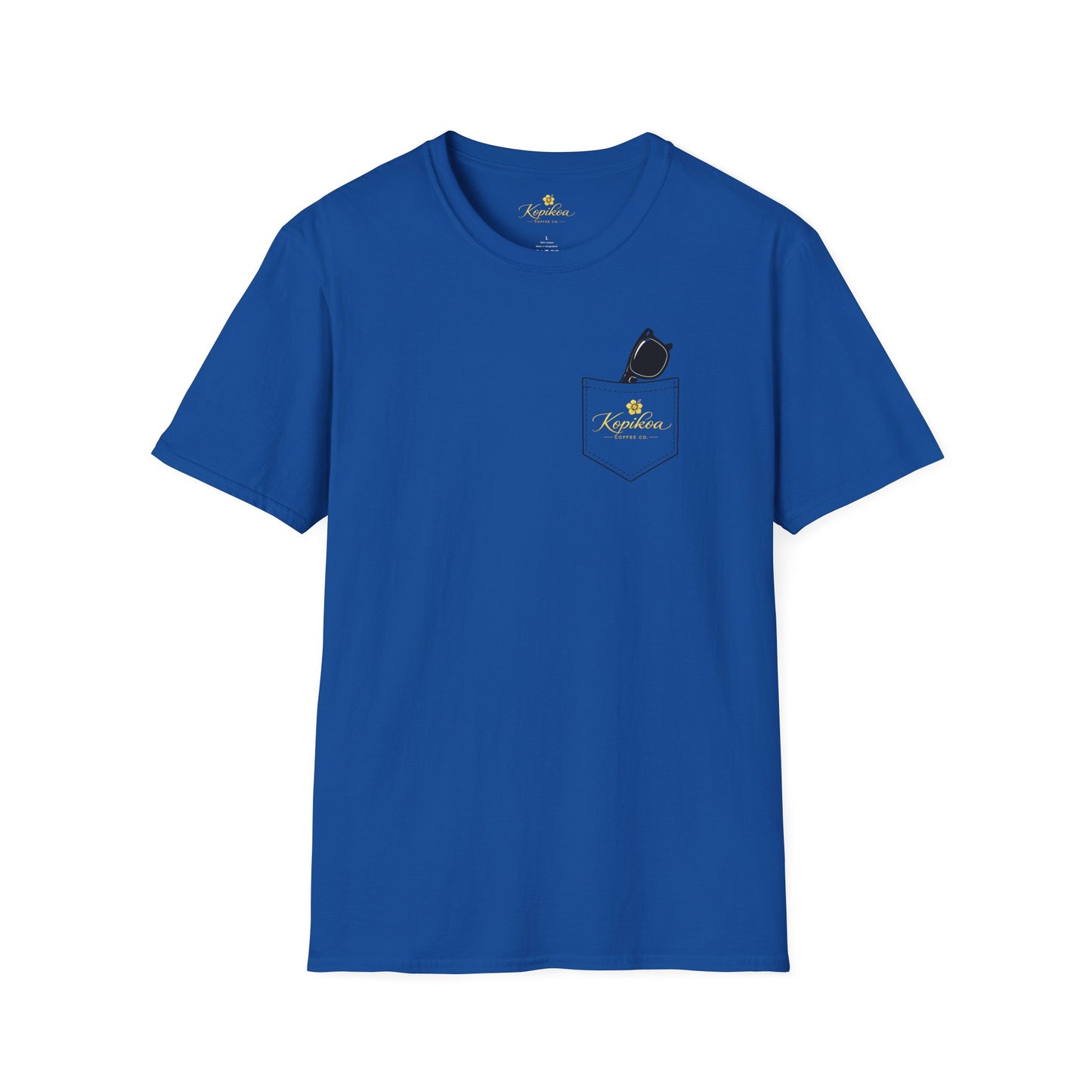 Kopikoa What's Up Coffee Cup – Unisex Pocket T-Shirt