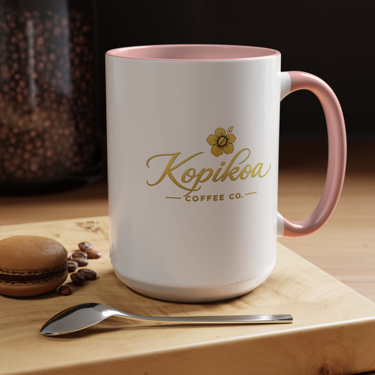 Kopikoa Logo – Accent Coffee Mug