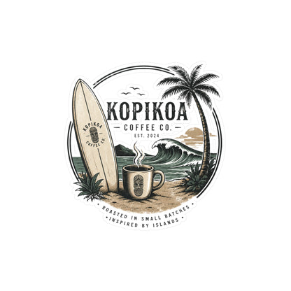 Kopikoa Surf – Kiss Cut Vinyl Decal