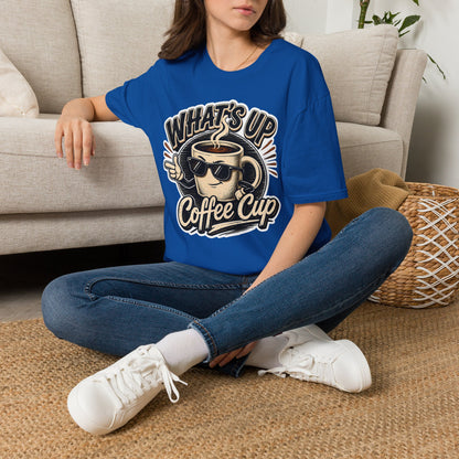 Kopikoa What's Up Coffee Cup – Unisex T-Shirt