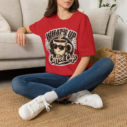 Kopikoa What's Up Coffee Cup – Unisex T-Shirt