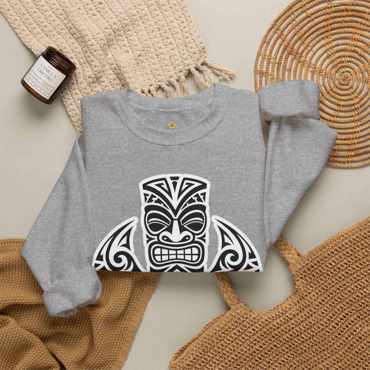 Kopikoa Tribal Logo – Unisex Crewneck Sweatshirt