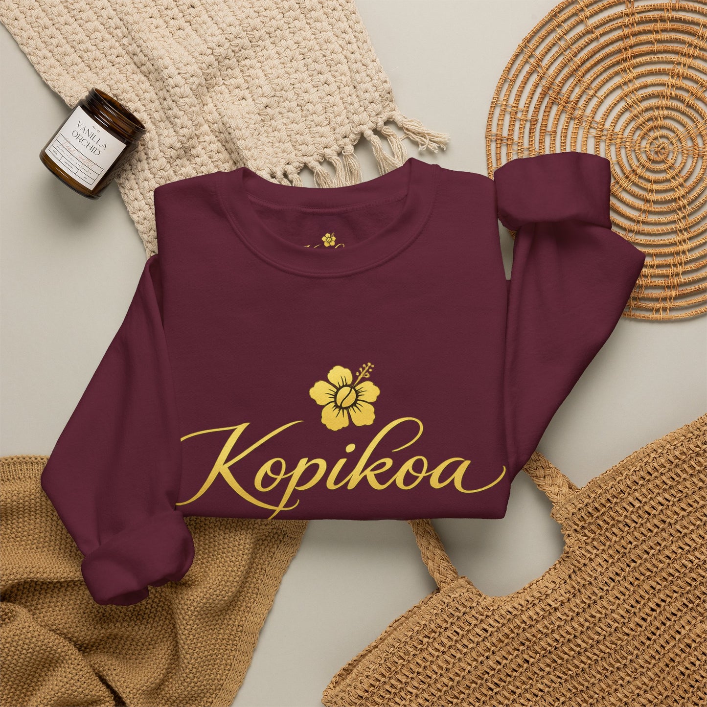 Kopikoa Traditional Logo – Unisex Crewneck Sweatshirt