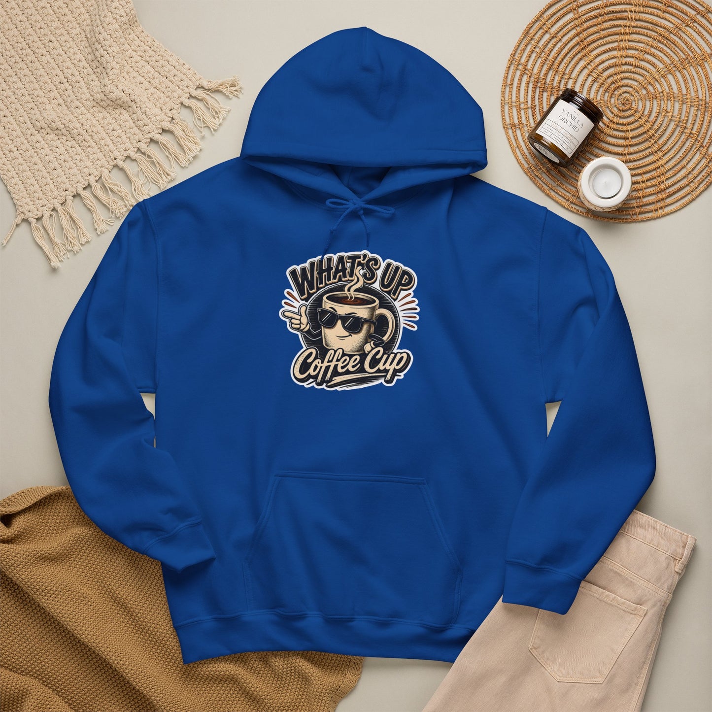 Kopikoa What's Up Coffee Cup – Unisex Hoodie