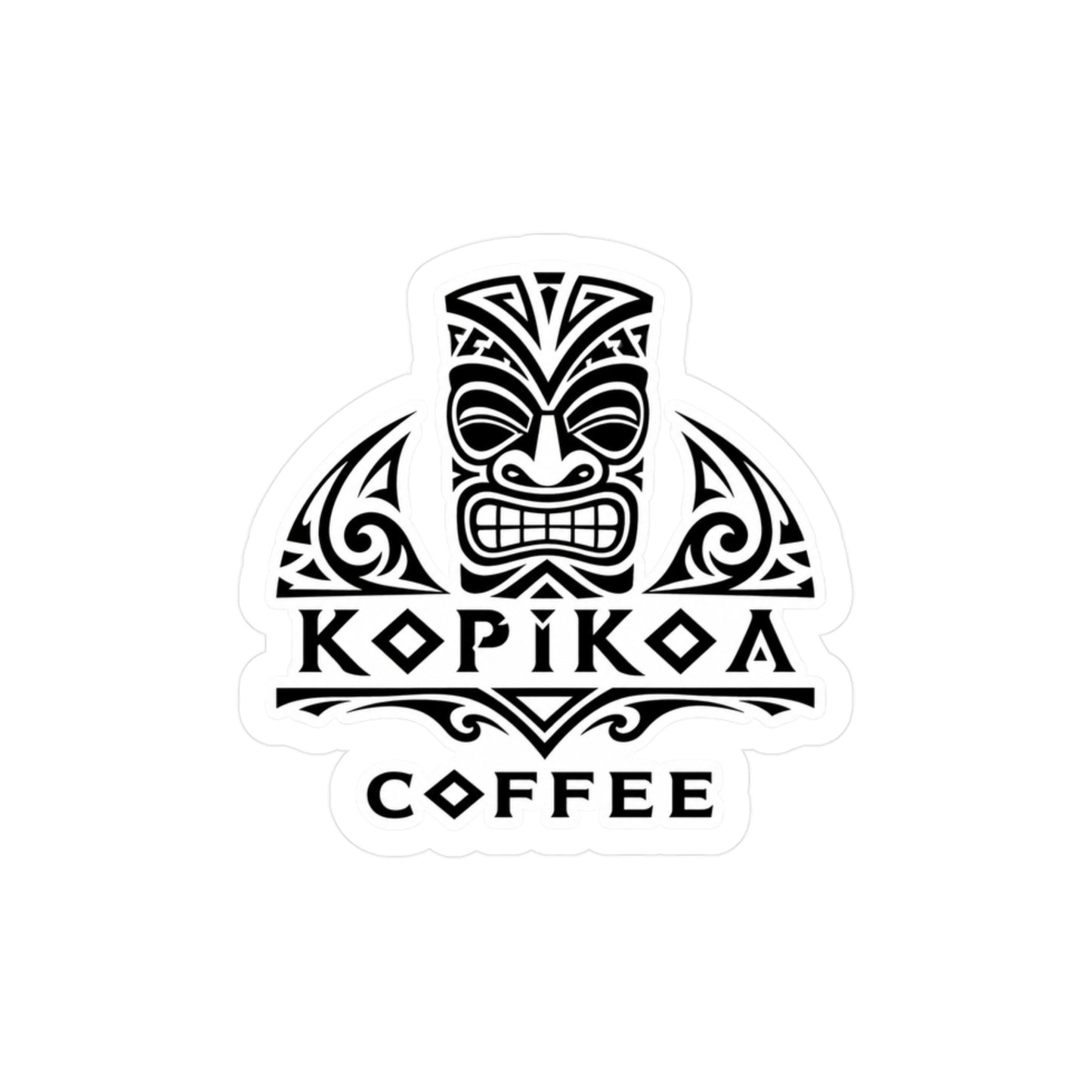 Kopikoa Tribal Logo – Kiss Cut Vinyl Decal