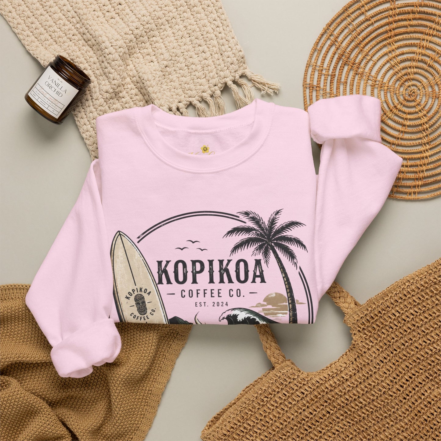 Kopikoa Surf – Unisex Crewneck Sweatshirt