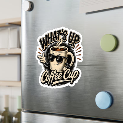 Kopikoa What's Up Coffee Cup – Kiss Cut Vinyl Decal