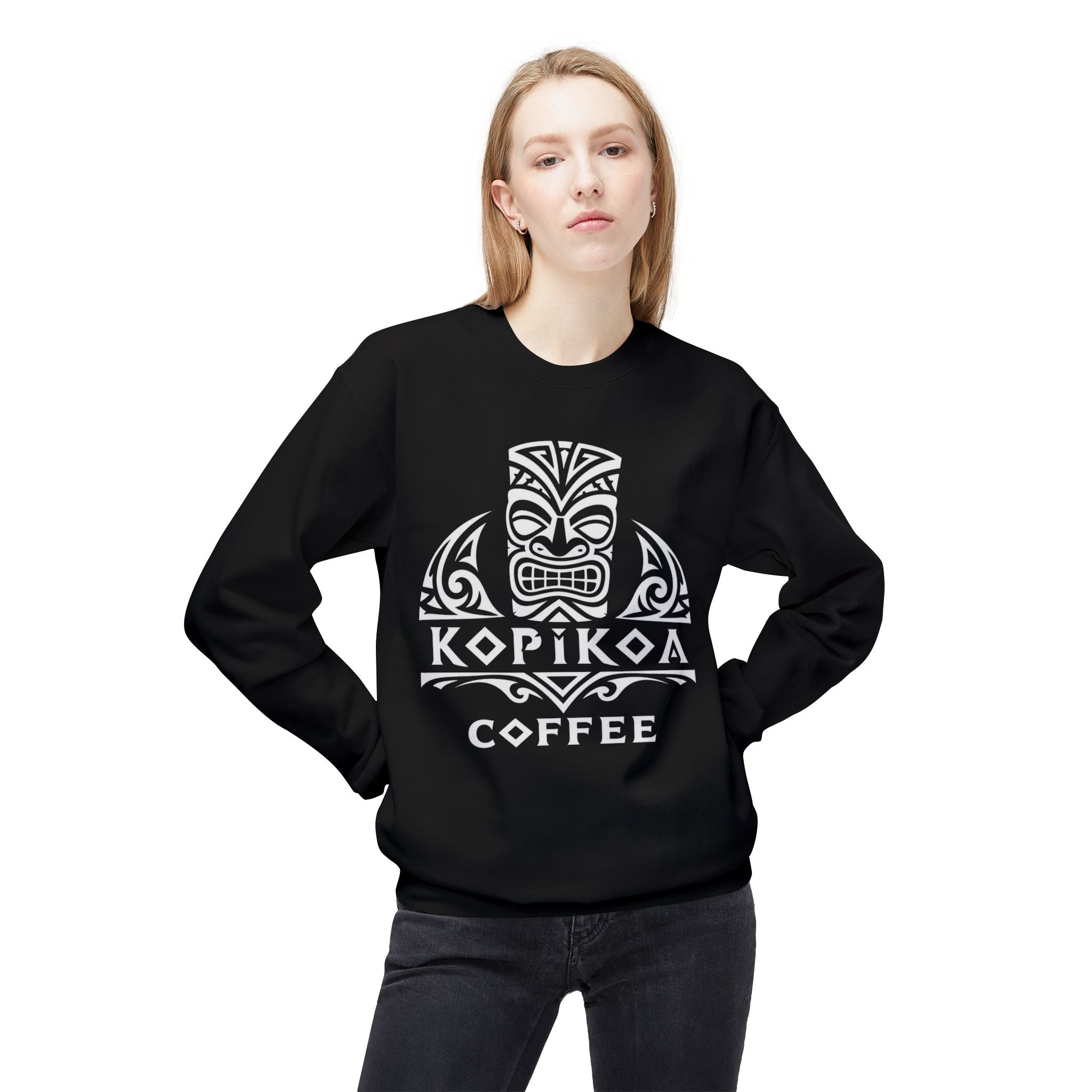Crewneck Sweatshirt — Kopikoa Coffee Logo Pullover