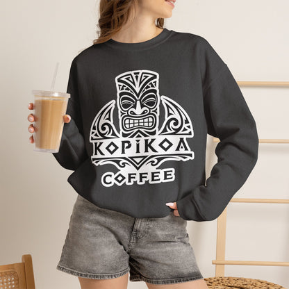 Kopikoa Tribal Logo – Unisex Crewneck Sweatshirt