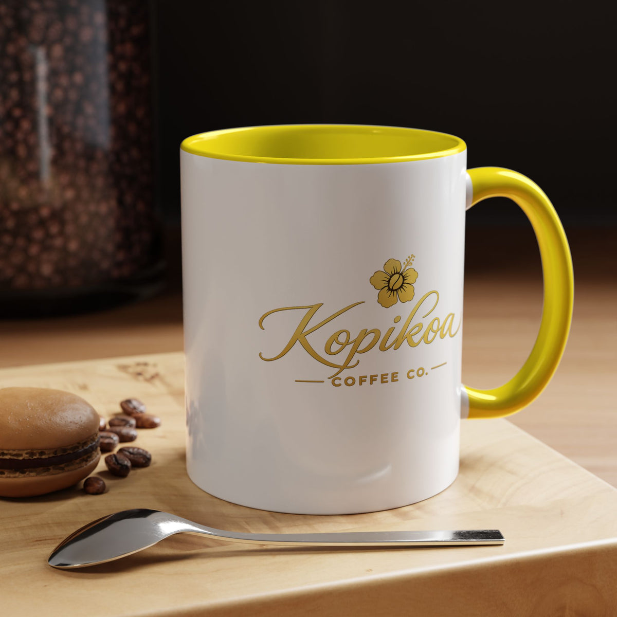 Kopikoa Logo – Accent Coffee Mug