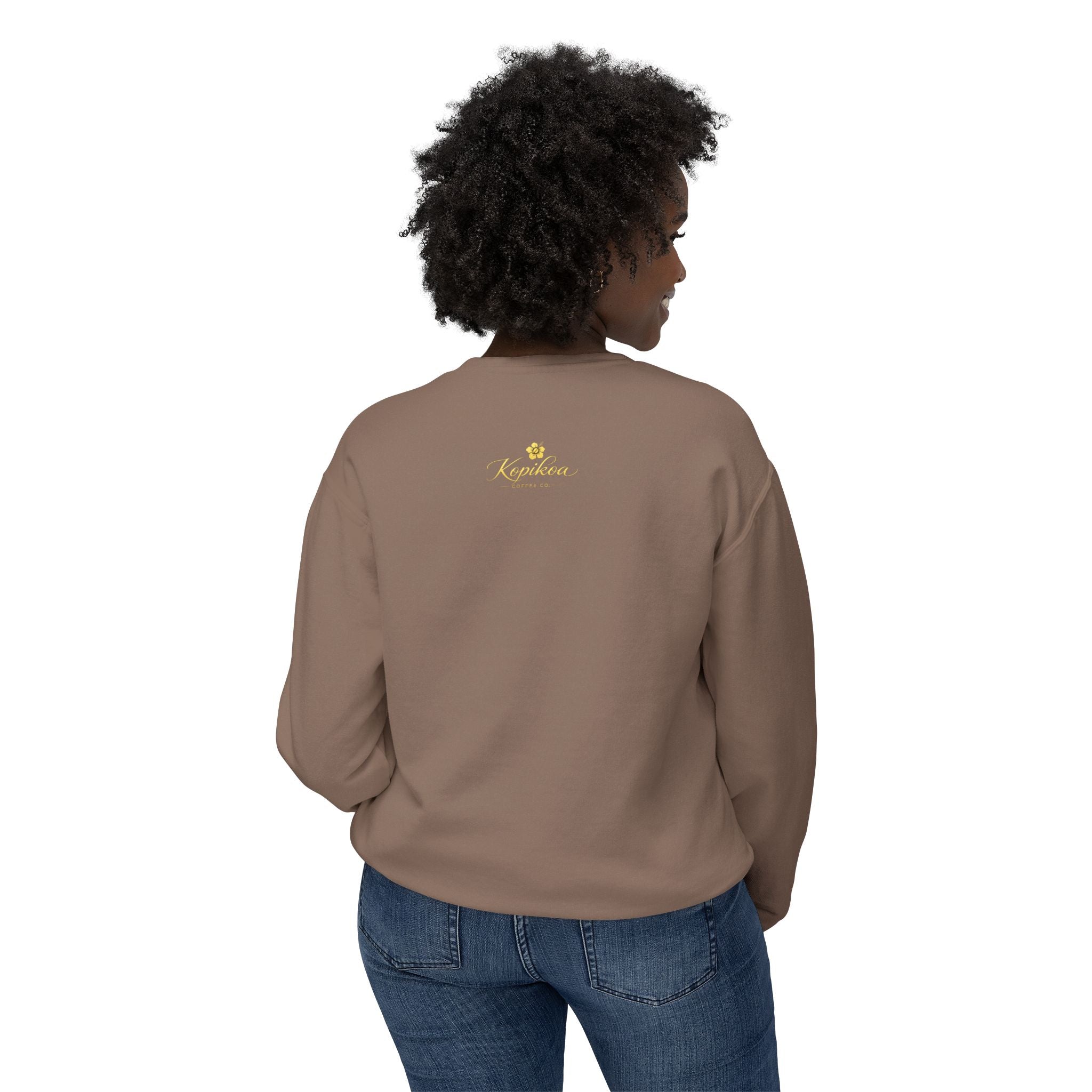 Cold Brew Warm Vibes Crewneck Sweatshirt
