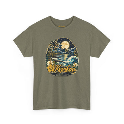 Kopikoa Moonlit Hawaiian Tee