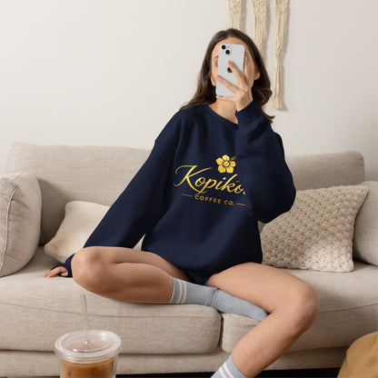 Kopikoa Traditional Logo – Unisex Crewneck Sweatshirt