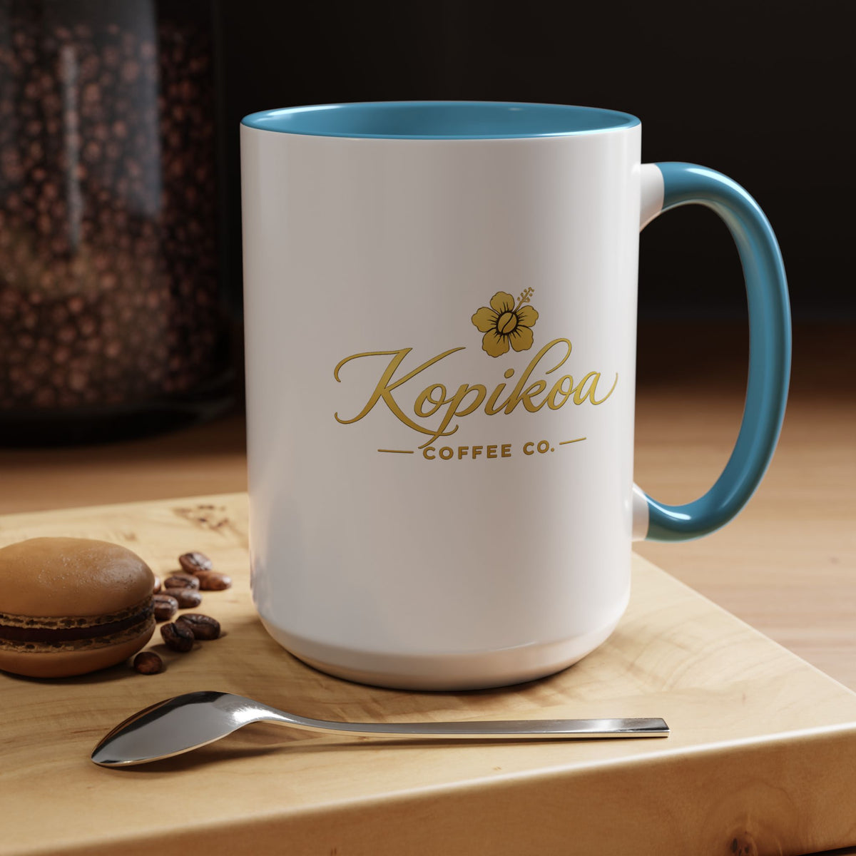 Kopikoa Logo – Accent Coffee Mug