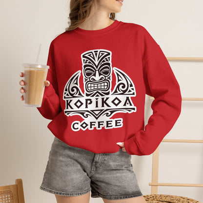 Kopikoa Tribal Logo – Unisex Crewneck Sweatshirt