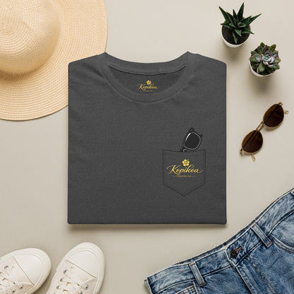Kopikoa What's Up Coffee Cup – Unisex Pocket T-Shirt