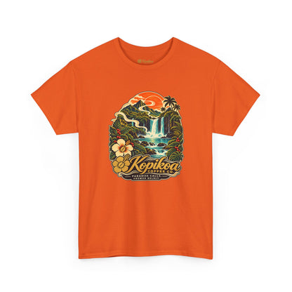 Kopikoa Waterfall Hawaii T-Shirt — Tropical Vintage Island Tee