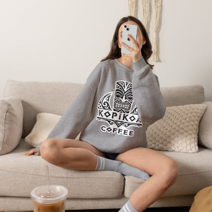 Kopikoa Tribal Logo – Unisex Crewneck Sweatshirt
