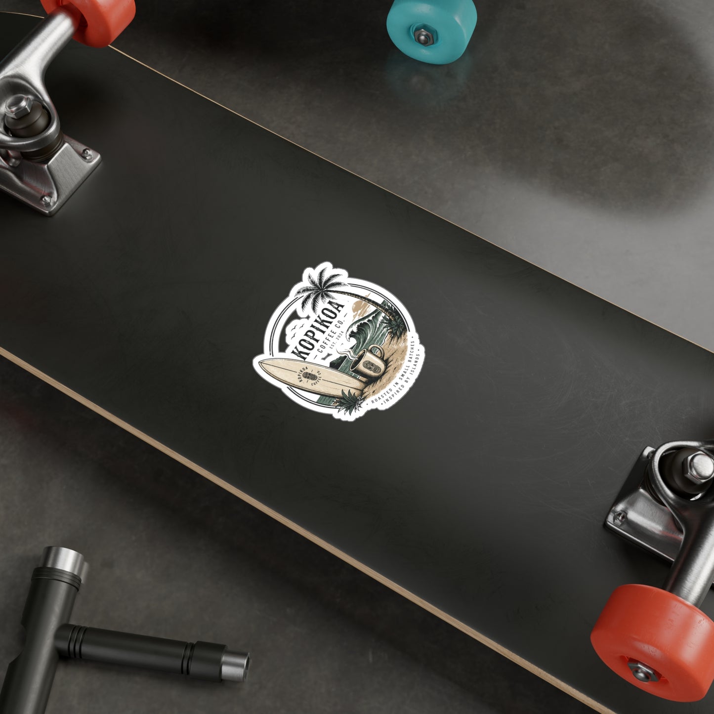 Kopikoa Surf – Kiss Cut Vinyl Decal