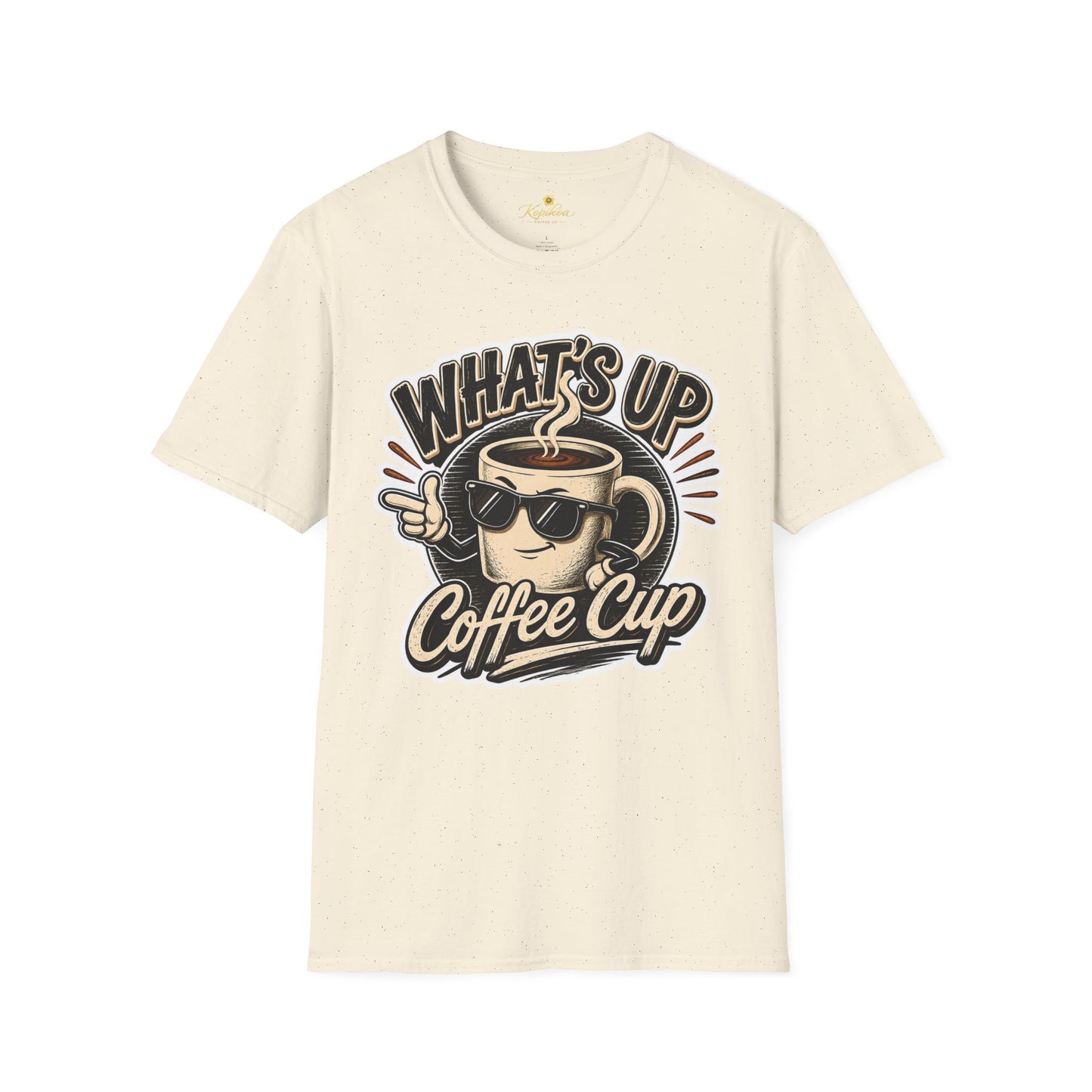 Kopikoa What's Up Coffee Cup – Unisex T-Shirt