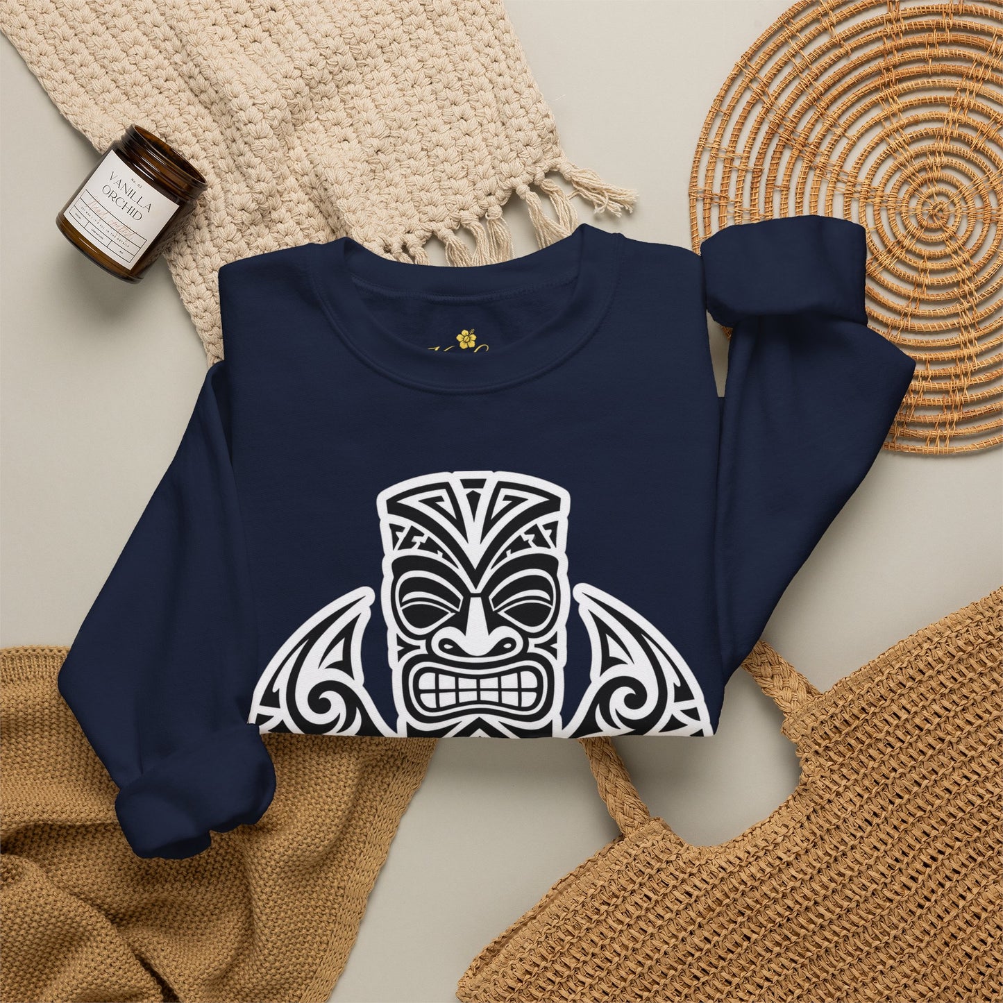 Kopikoa Tribal Logo – Unisex Crewneck Sweatshirt
