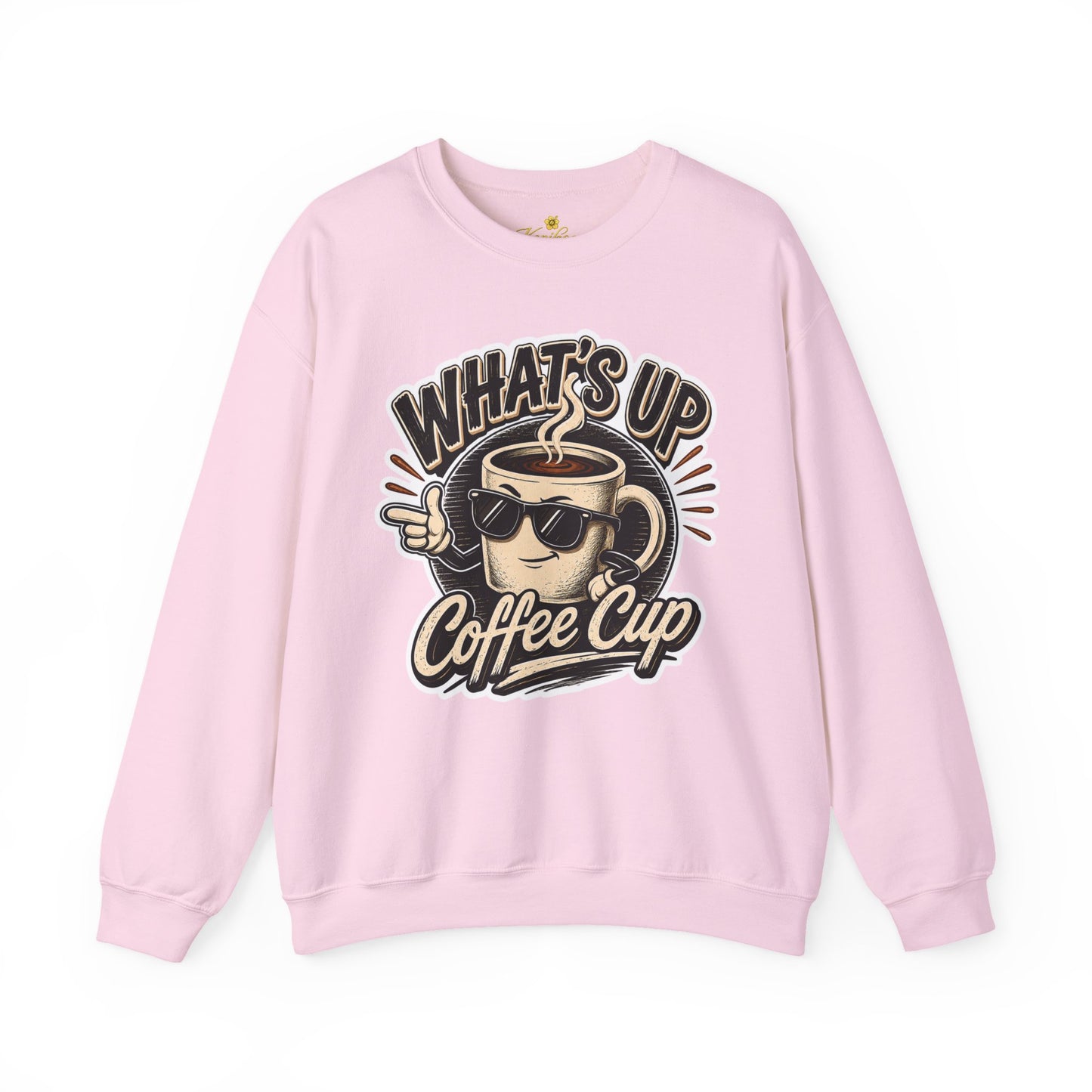 Kopikoa What's Up Coffee Cup – Unisex Crewneck Sweatshirt