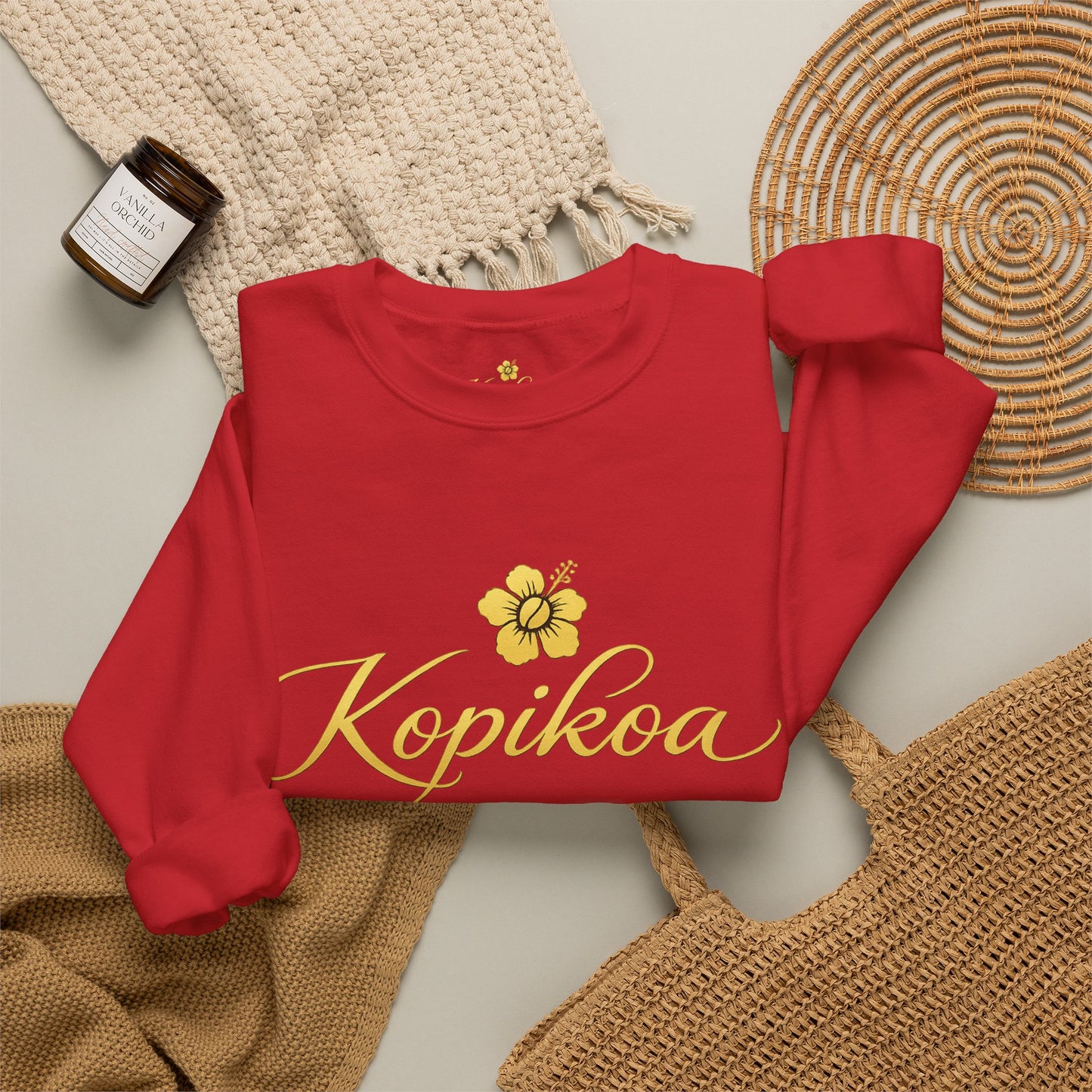 Kopikoa Traditional Logo – Unisex Crewneck Sweatshirt