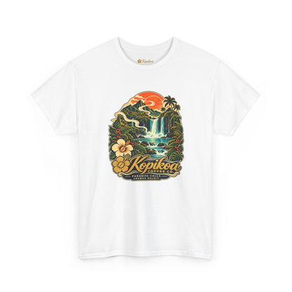 Kopikoa Waterfall Hawaii T-Shirt — Tropical Vintage Island Tee