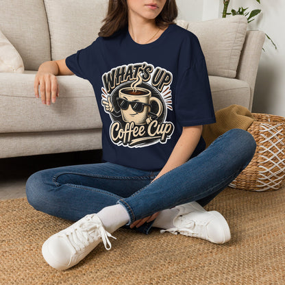 Kopikoa What's Up Coffee Cup – Unisex T-Shirt
