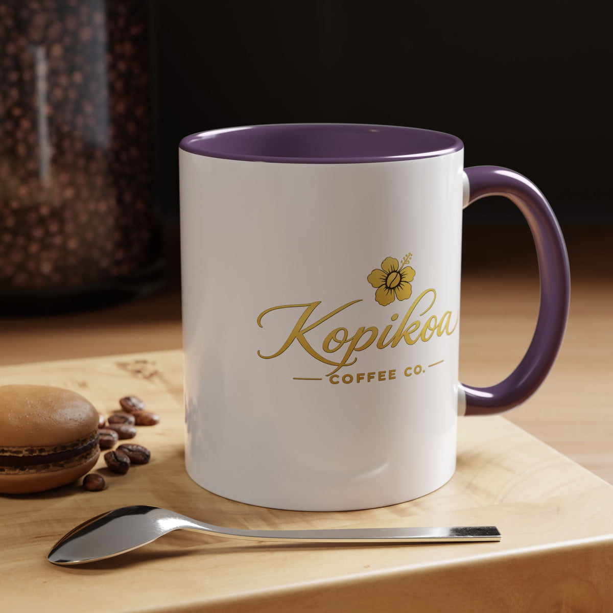 Kopikoa Logo – Accent Coffee Mug