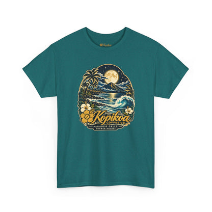 Kopikoa Moonlit Hawaiian Tee