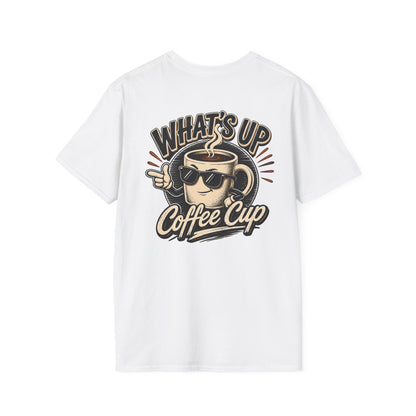 Kopikoa What's Up Coffee Cup – Unisex Pocket T-Shirt