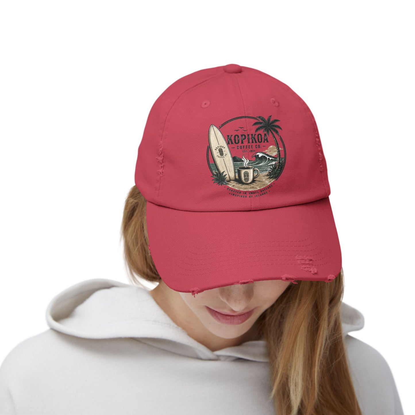 Kopikoa Surf – Unisex Distressed Hat
