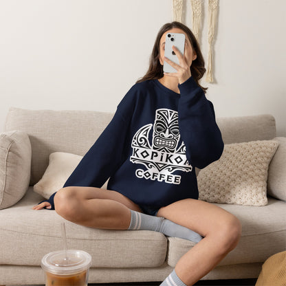 Kopikoa Tribal Logo – Unisex Crewneck Sweatshirt