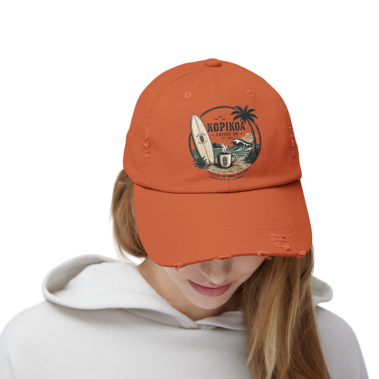 Kopikoa Surf – Unisex Distressed Hat