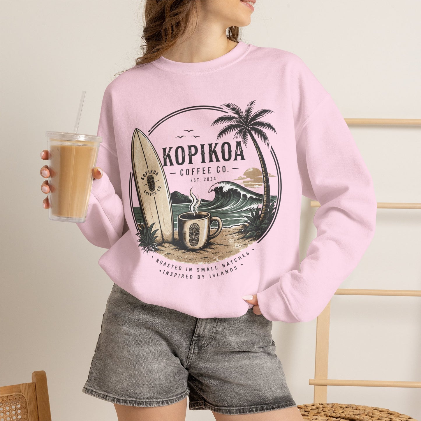 Kopikoa Surf – Unisex Crewneck Sweatshirt