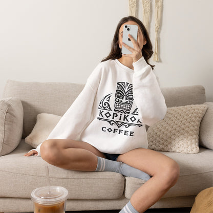 Kopikoa Tribal Logo – Unisex Crewneck Sweatshirt
