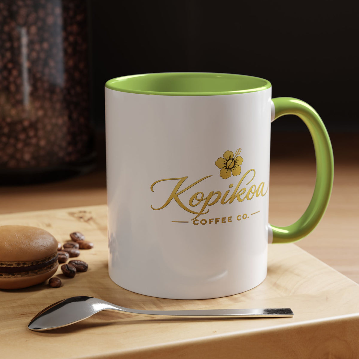 Kopikoa Logo – Accent Coffee Mug