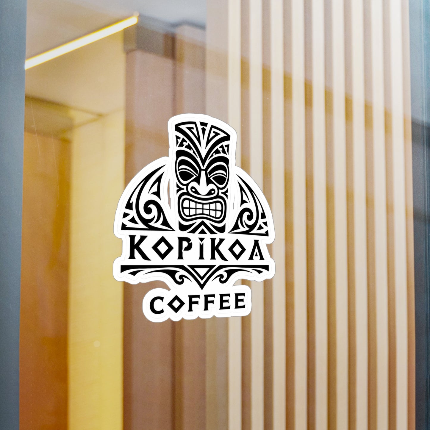 Kopikoa Tribal Logo – Kiss Cut Vinyl Decal