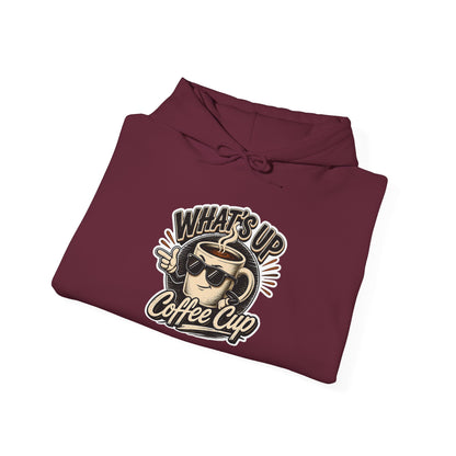 Kopikoa What's Up Coffee Cup – Unisex Hoodie