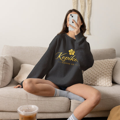 Kopikoa Traditional Logo – Unisex Crewneck Sweatshirt