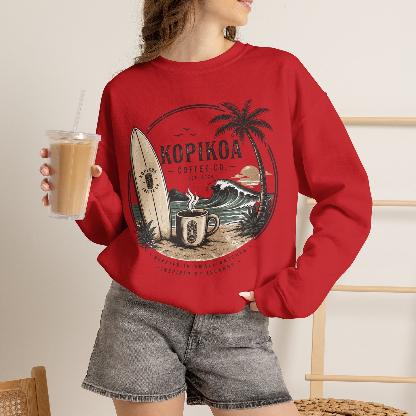 Kopikoa Surf – Unisex Crewneck Sweatshirt