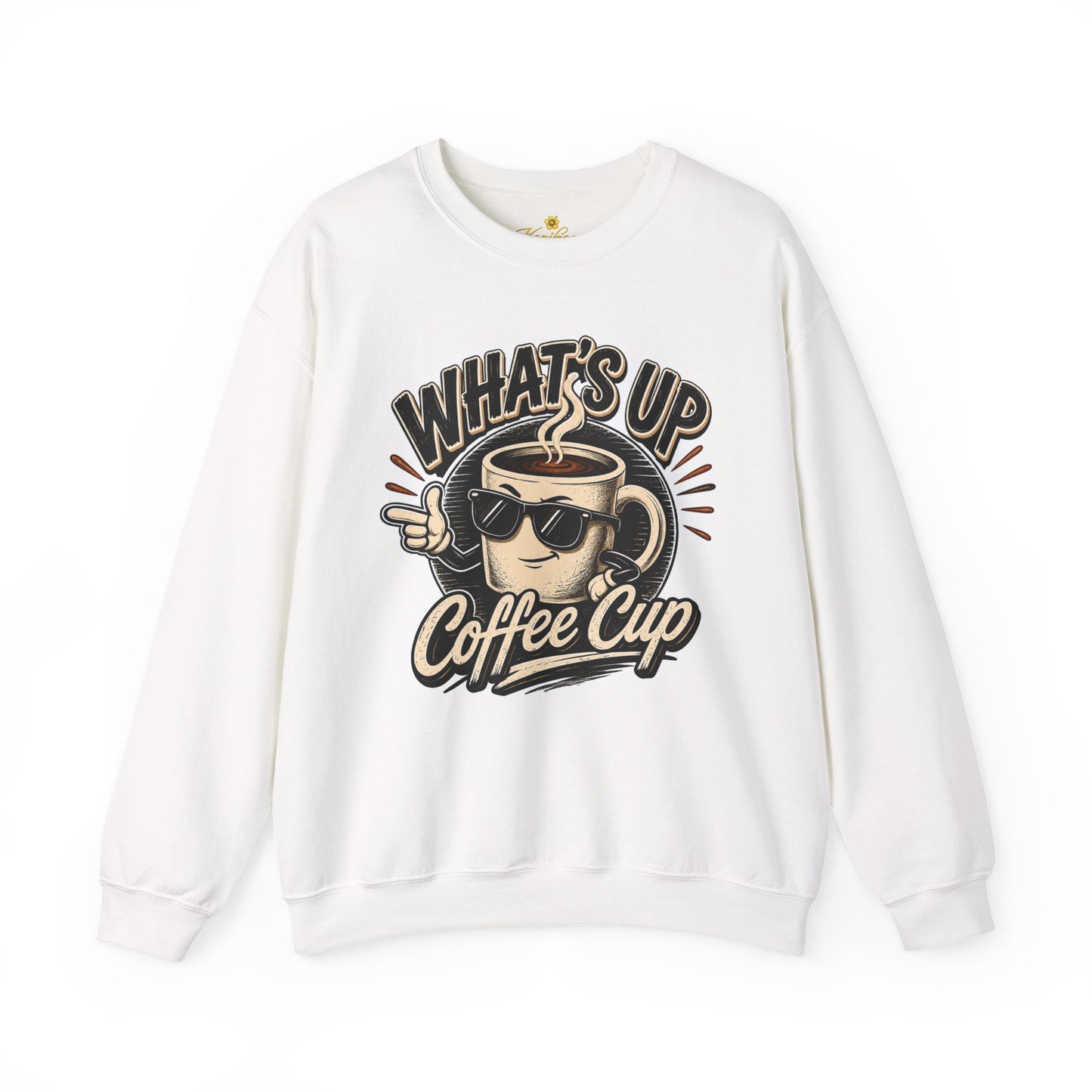 Kopikoa What's Up Coffee Cup – Unisex Crewneck Sweatshirt